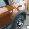 Накладки на крылья (8 шт) (ABS) RENAULT Duster (2016-2020 г.в.) купить недорого с доставкой в Чита