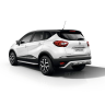 Защита порогов с алюминиевой площадкой d51мм (НПС) RENAULT Kaptur (2016-н.в.) купить недорого с доставкой в Чита