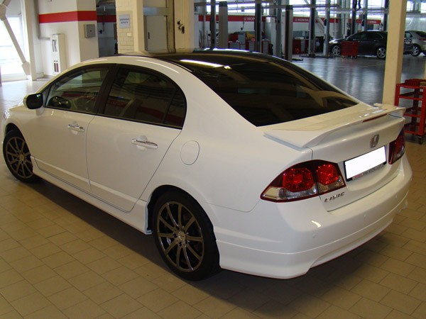 Спойлер (стоп-сигнал в комплект не входит) "Modulo" для Honda Civic 4D (2006-2012) купить недорого с доставкой в Чита