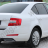 Защитная накладка заднего бампера (под покраску) для Skoda Octavia III А7 (2013-2020) купить недорого с доставкой в Чита