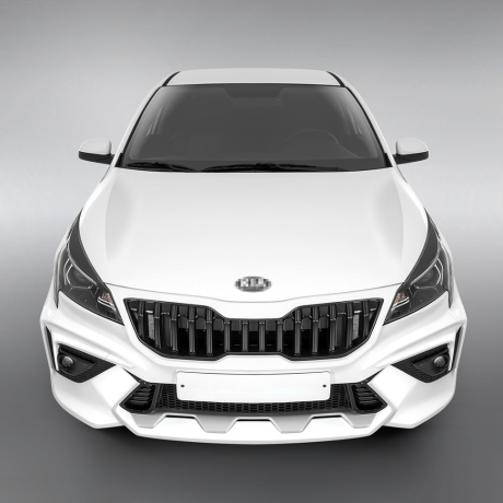 Бампер передний "ROTOR NEW" для Kia Rio (2020-н.в.) купить недорого с доставкой в Чита