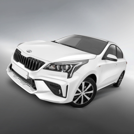 Бампер передний "ROTOR NEW" для Kia Rio (2020-н.в.) купить недорого с доставкой в Чита