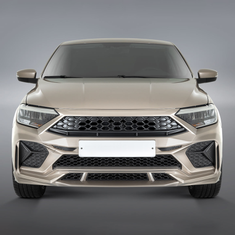 Бампер передний "REBOOT" для Volkswagen Polo (2020-н.в.) купить недорого с доставкой в Чита