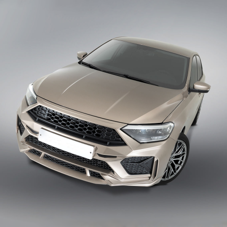 Бампер передний "REBOOT" для Volkswagen Polo (2020-н.в.) купить недорого с доставкой в Чита