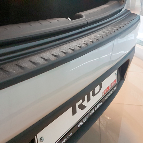 Накладка на задний бампер (ABS) KIA RIO Седан (2018-н.в.) купить недорого с доставкой в Чита