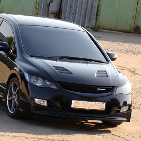 Капот "Mugen Style Type-R" для Honda Civic 4d (2006-2012) купить недорого с доставкой в Чита