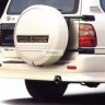 Накладки на задний бампер (сток) Toyota Land Cruiser 100 купить недорого с доставкой в Чита
