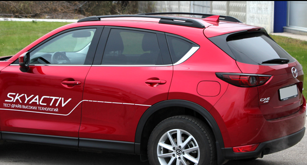 Рейлинги Mazda CX-5 (2016-н.в.) Чёрный купить недорого с доставкой в Чита