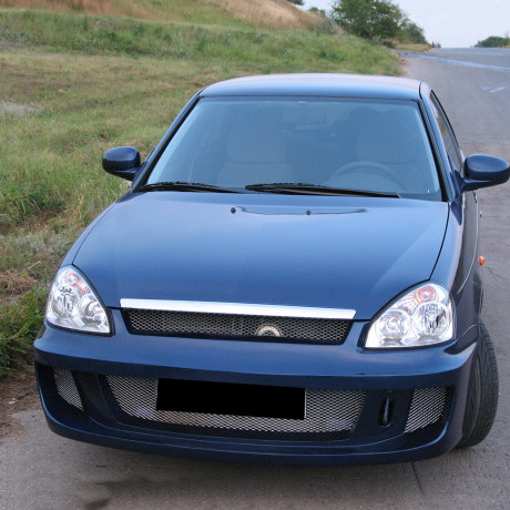 Бампер передний "GTI" (с сеткой) для B@3 2170 L@DA Prior@ купить недорого с доставкой в Чита