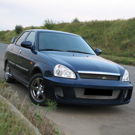 Бампер передний "GTI" (с сеткой) для B@3 2170 L@DA Prior@ купить недорого с доставкой в Чита