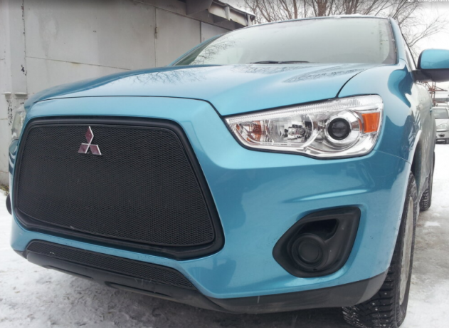 Защита радиатора "PREMIUM" Mitsubishi ASX (2012-2016) купить недорого с доставкой в Чита
