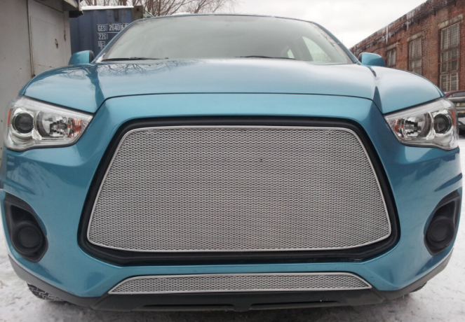 Защита радиатора "PREMIUM" Mitsubishi ASX (2012-2016) купить недорого с доставкой в Чита