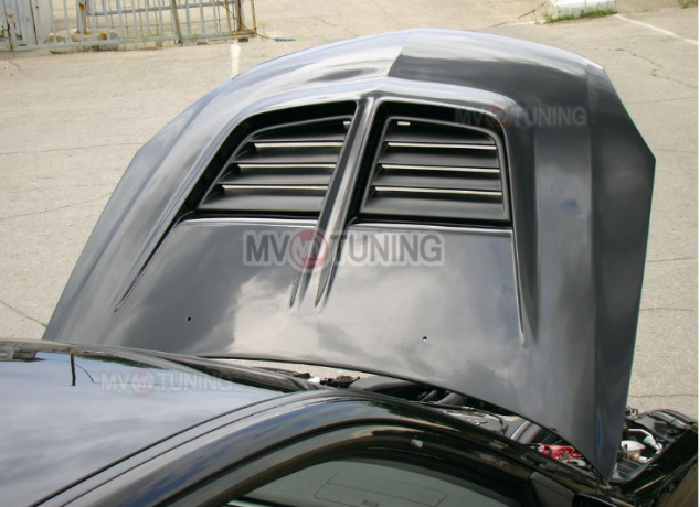 Капот в стиле EVO (в сборе) для Mitsubishi Lancer IX (2003-2009) купить недорого с доставкой в Чита