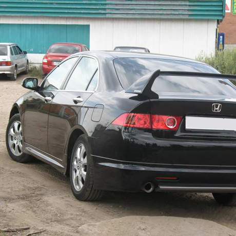 Накладки на пороги "Mugen" для Honda Accord (2004-2008) купить недорого с доставкой в Чита