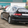 Накладки на пороги "Mugen" для Honda Accord (2004-2008) купить недорого с доставкой в Чита