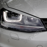 Накладки на фары (реснички) для Volkswagen Golf VII (2013-2020) купить недорого с доставкой в Чита