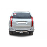 Защита заднего бампера «Уголки двойные» для Mitsubishi Pajero Sport (2017-н.в.)(Нерж. Сталь) купить недорого с доставкой в Чита