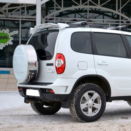 Спойлер-дефлектор "ПТ" НЕкраш (ABS) CHEVROLET Niv@ 2009-2020/ L@DA Niv@ 2020- купить недорого с доставкой в Чита