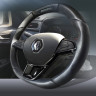 Анатомическое рулевое колесо со вставками из алькантары для Renault Arkana, Renault Duster 2, Renault Kaptur (рестайл 2020) купить недорого с доставкой в Чита