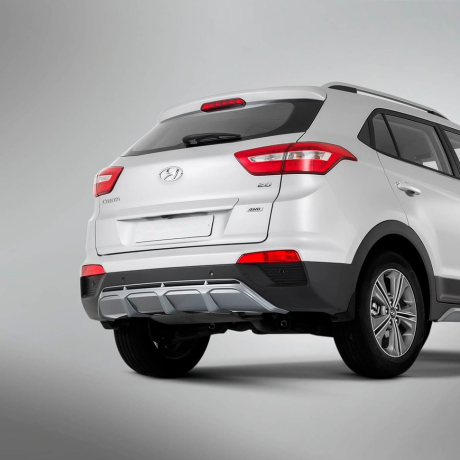 Накладка на задний бампер для Hyundai Creta (2016-2020) купить недорого с доставкой в Чита