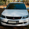 Накладки на фары (реснички) "Узкие" для Mitsubishi Lancer 9 (2003-2009) купить недорого с доставкой в Чита