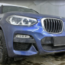 Защита радиатора "Standart" BMW X3 (2017-2021) чёрная купить недорого с доставкой в Чита