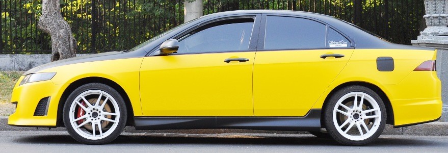 Накладки на пороги "Mugen" Honda Accord VII рестайлинг (2006-2007 г.в.) купить недорого с доставкой в Чита