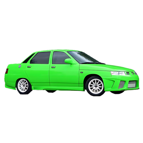 Накладки на пороги "AVR-Аврора" для B@3 2110, 2111, 2112 (Стеклопластик) купить недорого с доставкой в Чита