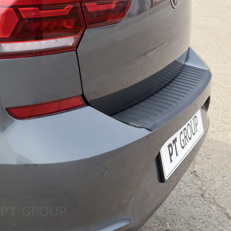 Накладка на задний бампер (ABS) Volkswagen Polo (2020-н.в.) купить недорого с доставкой в Чита
