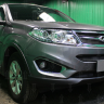 Защита радиатора "Standart" Chery Tiggo 5 (2014-2016) низ, чёрная купить недорого с доставкой в Чита