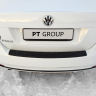 Накладка на задний бампер (ABS) Volkswagen Polo седан (2015-2020 г.в.) купить недорого с доставкой в Чита