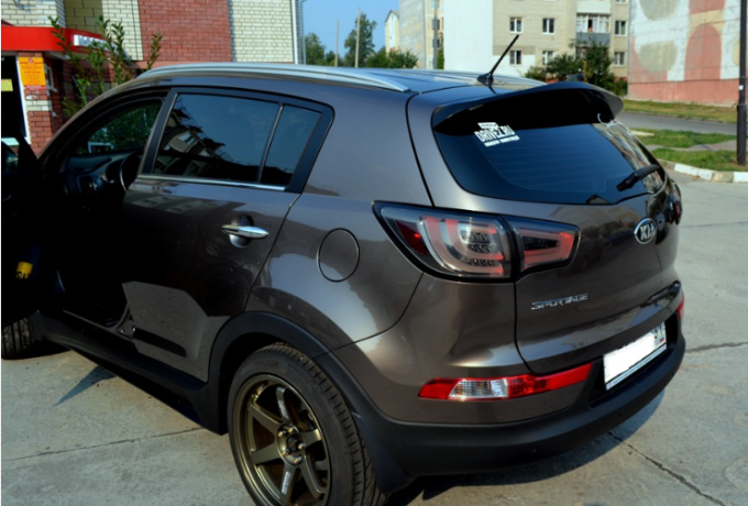 Спойлер "JSW Style" для KIA Sportage (2010-2016) купить недорого с доставкой в Чита