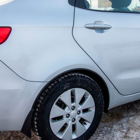 Защитные накладки на арки "АртФорм" для Kia Rio (2011-2015 г.в.), седан купить недорого с доставкой в Чита